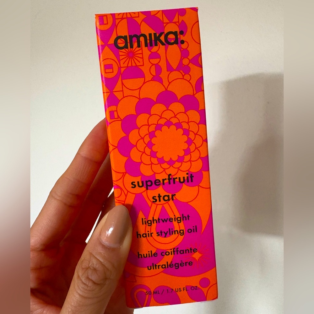 Amika Superfruit Star Lightweight Hair Styling Oil NIB